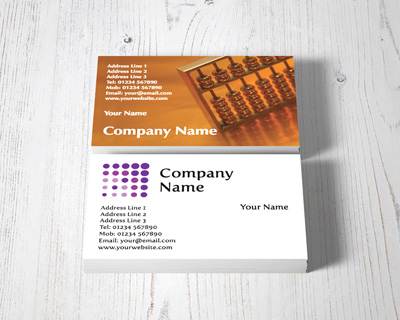 accountant business cards