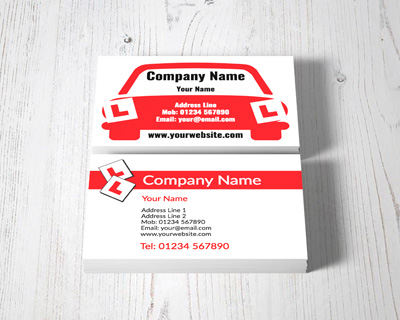 driving instructor business cards