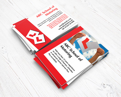 driving instructor flyers