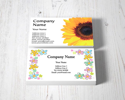 florist business cards