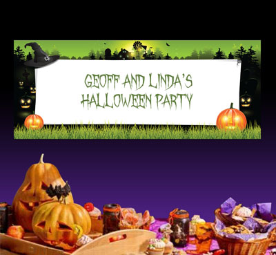 halloween party banners