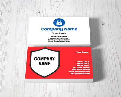 security business cards