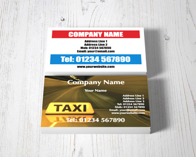 taxi business cards