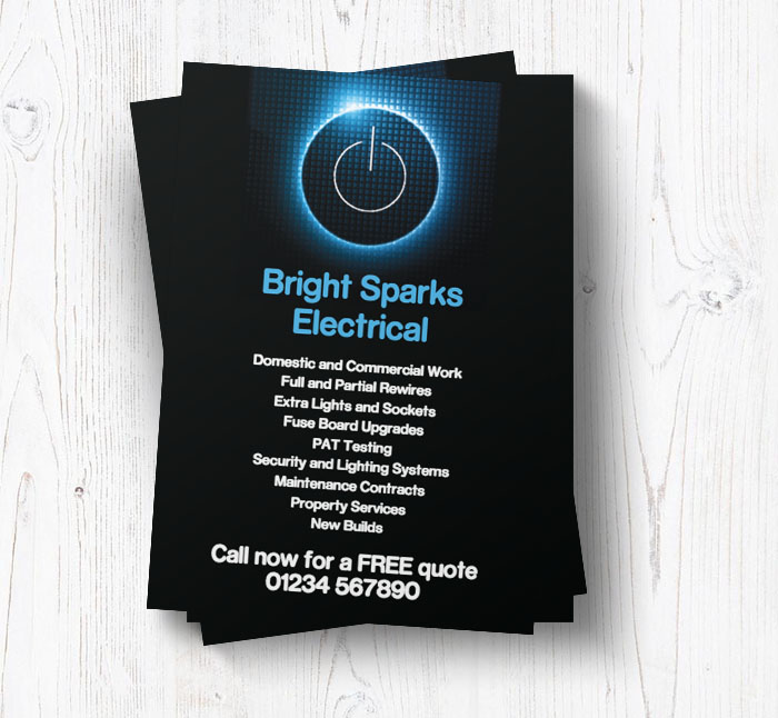 power button leaflets