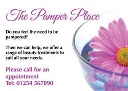 beauty flower flyers