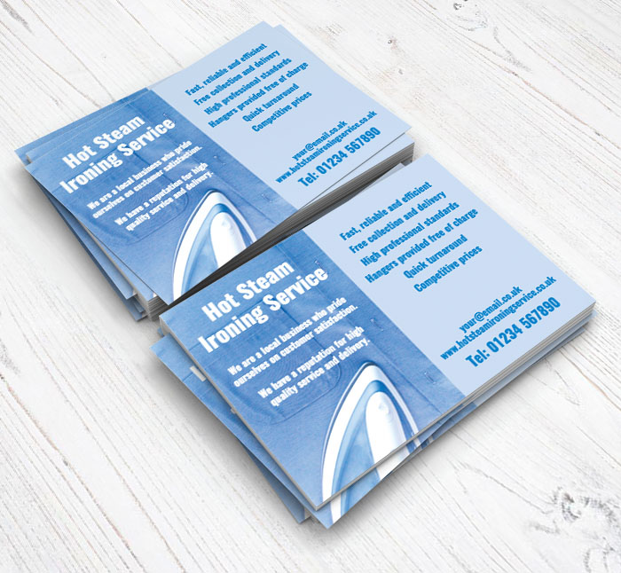 ironing shirt flyers