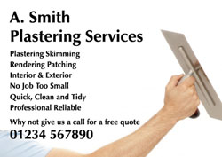 plastering arm flyers