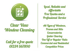 green window icon flyers