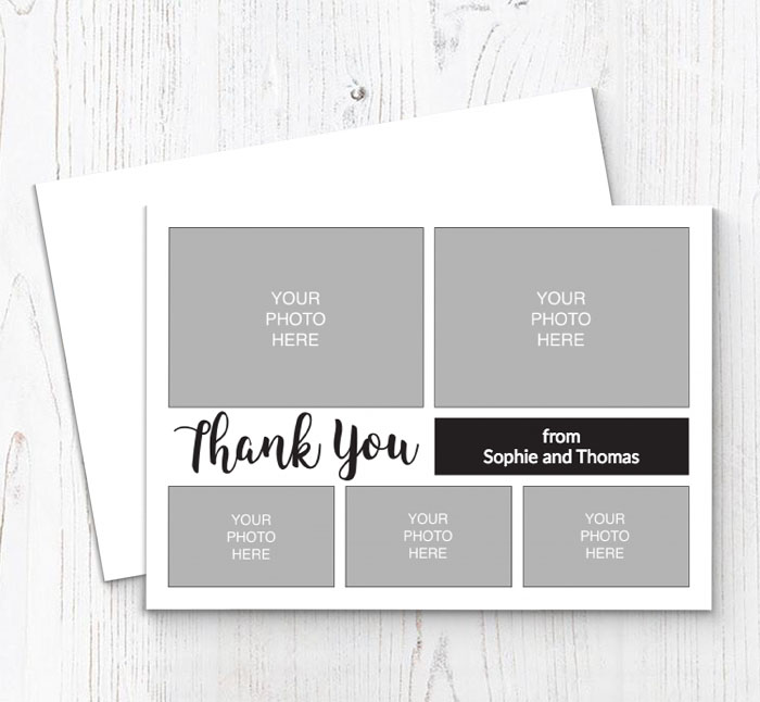 photo memories thank you cards