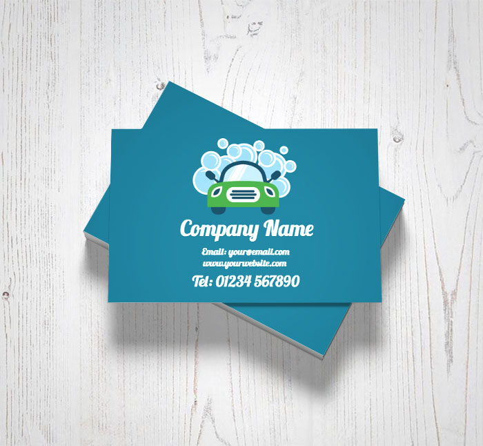 car wash business cards