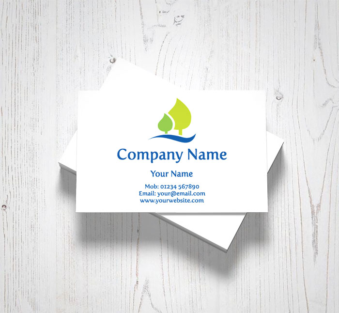 two trees business cards
