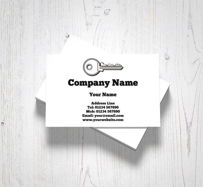key cutting business cards