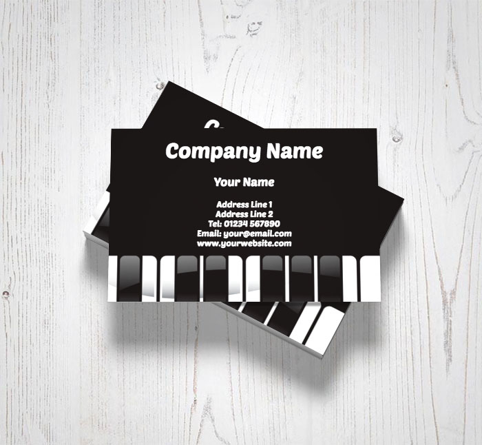 music teacher business cards