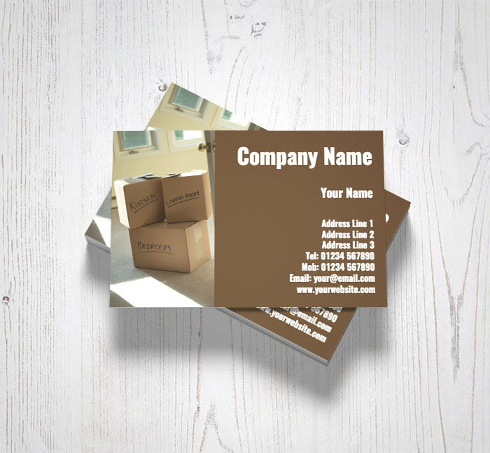 removal service business cards