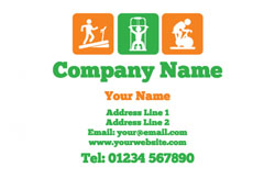 personal trainer business cards