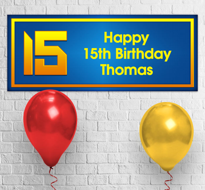 arcade 15th party banner