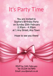 prom party invitations