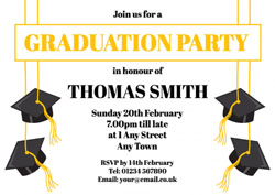 hanging mortars invitations