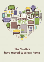 furniture heart moving cards