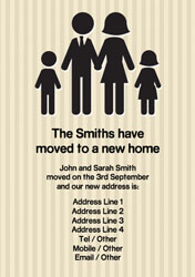 striped moving cards