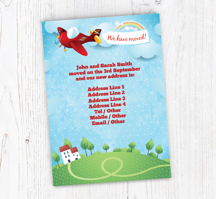 we have moved moving cards