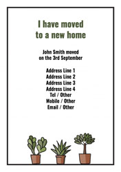 plant pots moving cards