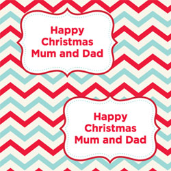 zigzag wrapping paper